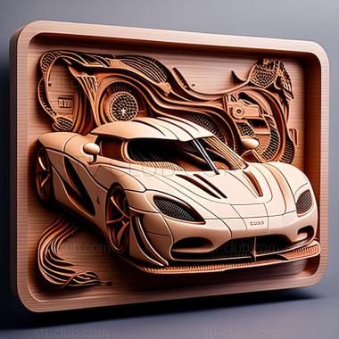 3D модель Koenigsegg CCR (STL)